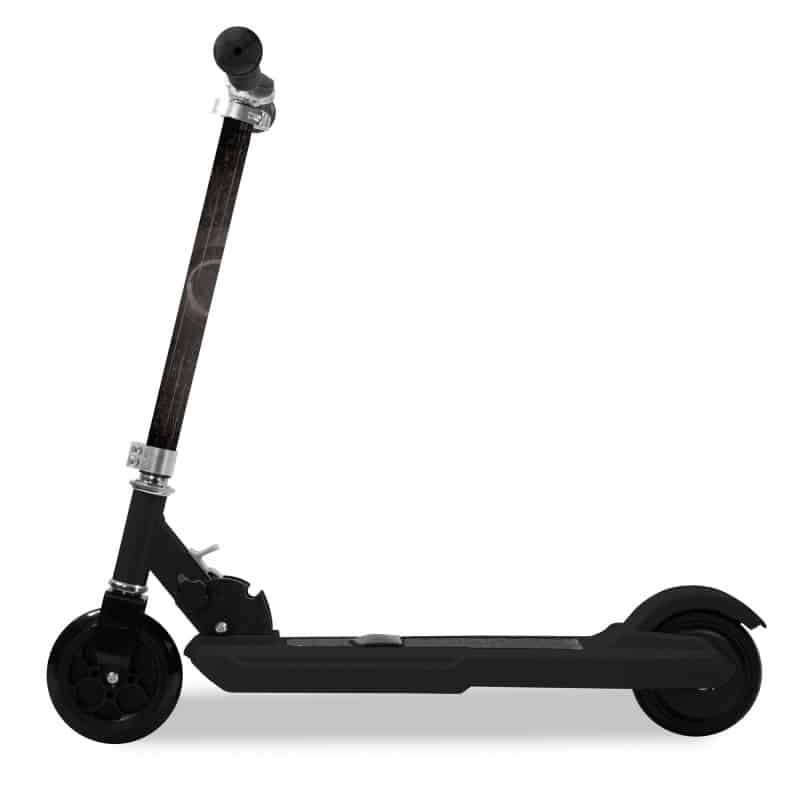 Trottinette avec assistance électrique pliable - 100W / Lithium - repose pied carré