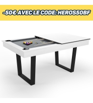 Billard américain convertible 206 x 116 cm - Horizon