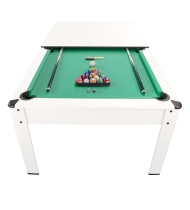 Billard américain convertible 206 x 116 x 80 cm - Harmony Ivoire