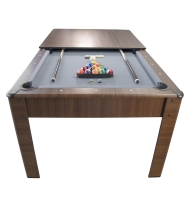 Billard américain convertible 206 x 116 x 80 cm - Harmony Chêne