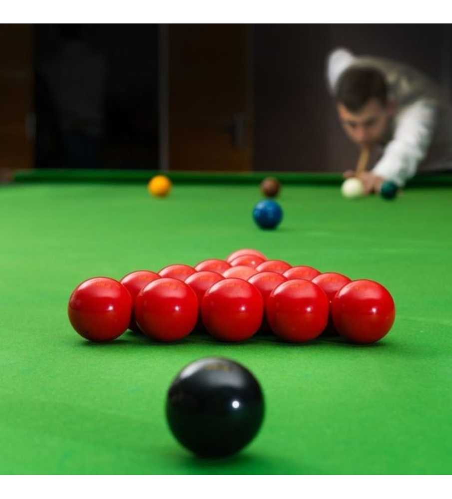 Jeu De 22 Billes De Billard Snooker – Diamètre 52,4 Mm – Pour Billards Américains/anglais De 2,10 M Ou Plus