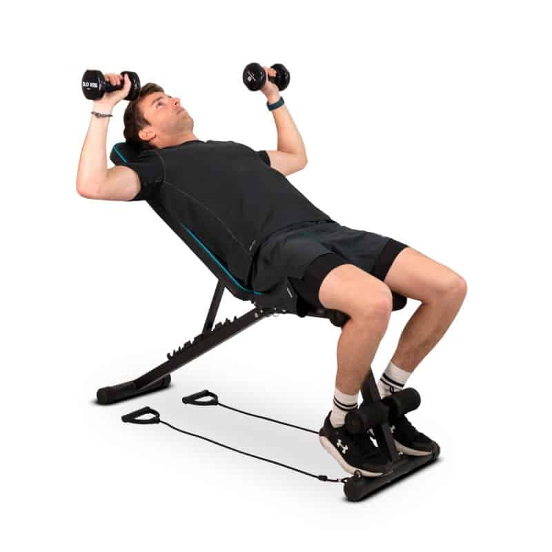 Banc de musculation pliable - appareil de fitness sport pliable