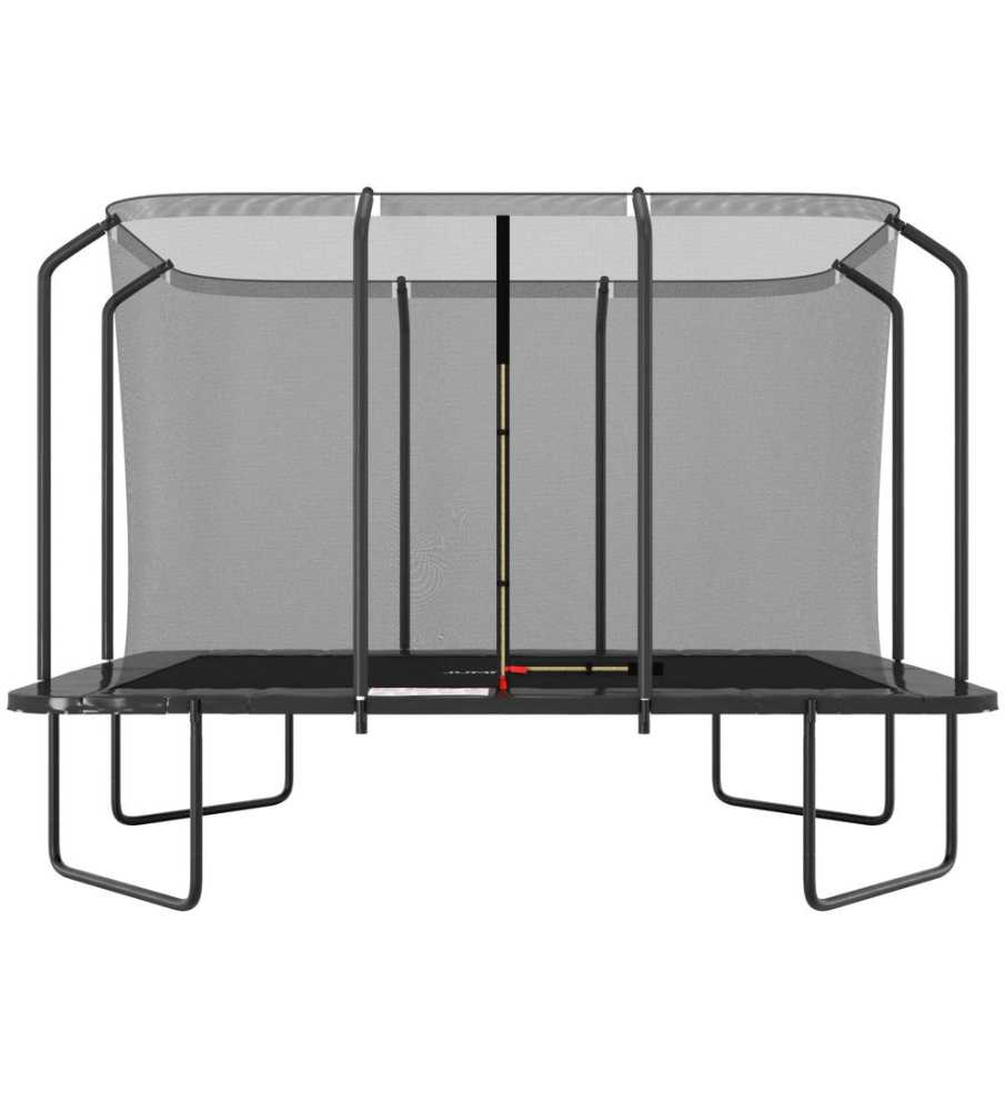 Trampoline extérieur Luxury Rectangle Noir - 244x366cm