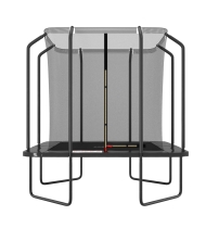 Trampoline extérieur Luxury Carré Noir - 244x244cm