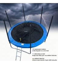 Trampoline pour enfant Jump4Fun Deluxe filet intérieur