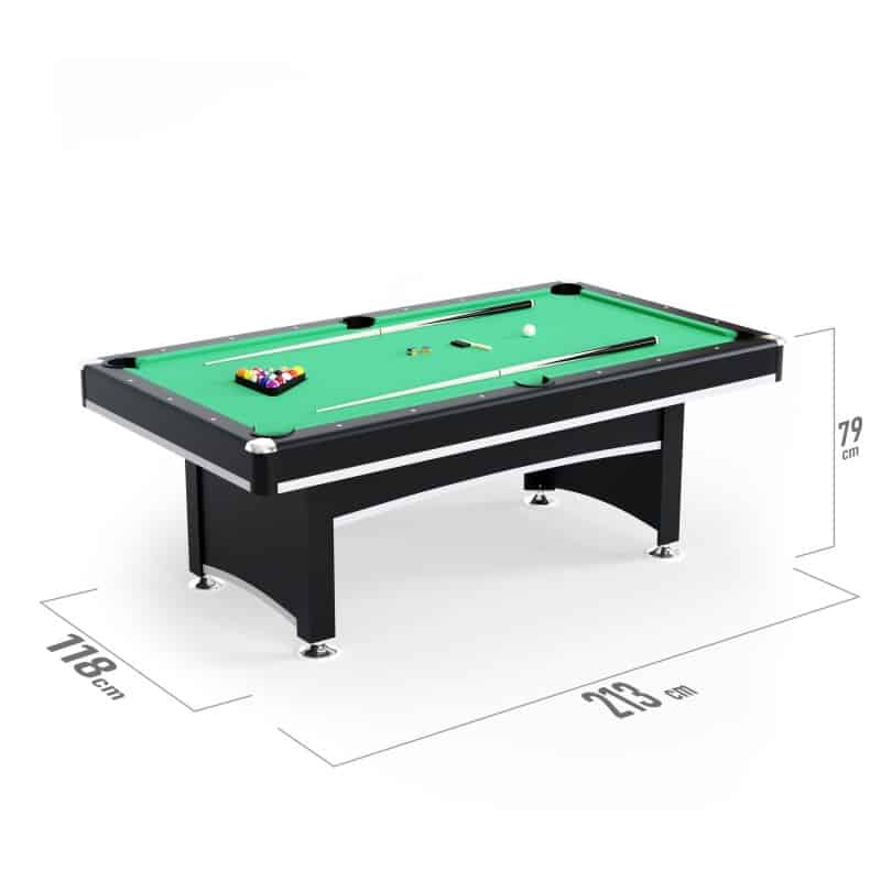 Table multi jeux 3 en 1 - Convertible + Billard Ping-pong