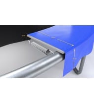 Coussin de protection des ressorts pour Trampoline 6FT ø185cm Universel Classique