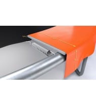 Coussin de protection des ressorts pour Trampoline 6FT ø185cm Universel Classique