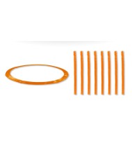 Accessoires Trampoline Pack relooking Trampoline 12FT - 366cm - 8 Perches