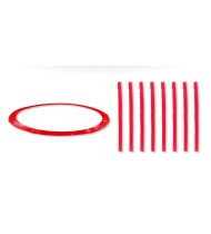 Accessoires Trampoline Pack relooking Trampoline 12FT - 366cm - 8 Perches