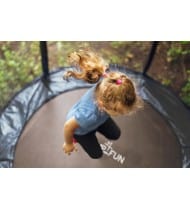 Trampoline de jardin Cocon ø150 cm- 5FT- Filet intérieur et matelas de protection