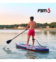 Paddle gonflable PUNGA 10'8 - 325 x 81 x 15 cm - Stand Up Paddle avec pagaie, leash, pompe et sac de transport