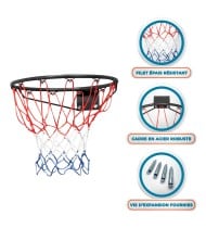 Arceau de basket noir diametre 45cm - BUMBER - Malibu