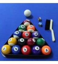 Billard pliable, Table de Billard avec Accessoires, 193 x 109 x 81 cm - Noir et Tapis Bleu