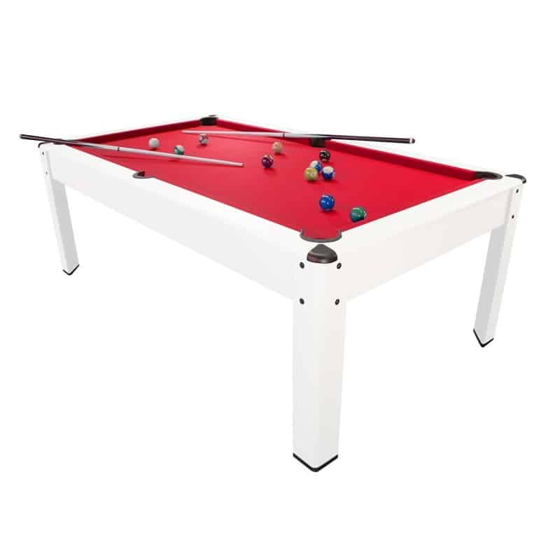 Billard Américain HARMONY 6Ft - 206,5 x 116,5 x 80 cm avec accessoires - Couleur Ivoire