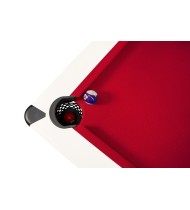 Billard Américain HARMONY 6Ft - 206,5 x 116,5 x 80 cm avec accessoires - Couleur Ivoire