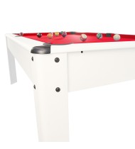 Billard Américain HARMONY 6Ft - 206,5 x 116,5 x 80 cm avec accessoires - Couleur Ivoire