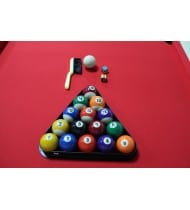 Billard Américain HARMONY 6Ft - 206,5 x 116,5 x 80 cm avec accessoires - Couleur Ivoire