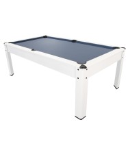 Billard Américain HARMONY 6Ft - 206,5 x 116,5 x 80 cm avec accessoires - Couleur Ivoire