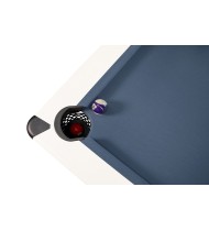 Billard Américain HARMONY 6Ft - 206,5 x 116,5 x 80 cm avec accessoires - Couleur Ivoire