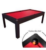 Billard Américain HARMONY 6Ft - 206,5 x 116,5 x 80 cm avec accessoires - Couleur Noir