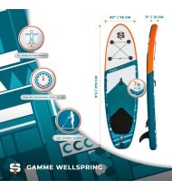 XS 9'2 PACK STAND UP PADDLE