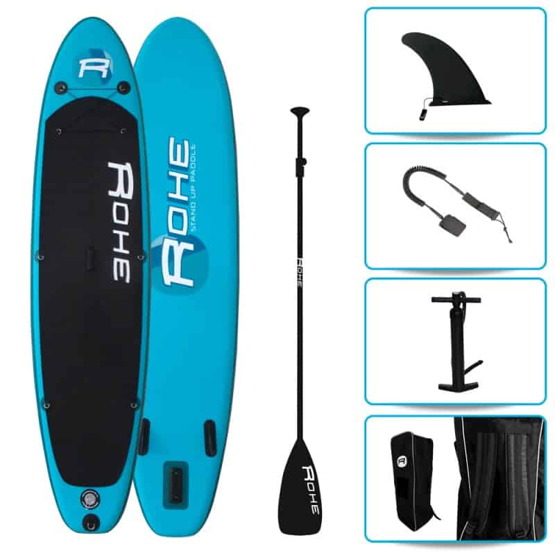 Pack Stand Up Paddle gonflable ROHE PACIFIC 10'6" 30" 6 "