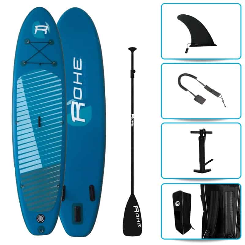 Pack Stand Up Paddle gonflable ROHE ARROW 10"8" 32" 6"