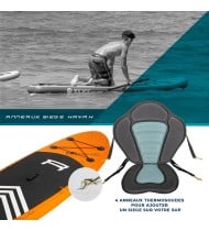 Pack Stand Up Paddle Gonflable 9'0 - Havane 2 ROHE 9' x 30" x 5" (274x76x13 cm) - avec accessoires