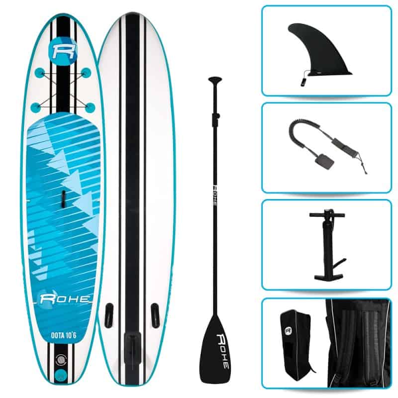 Pack Stand Up Paddle gonflable 10'6'' - OOTA ROHE 10"6"30"6"