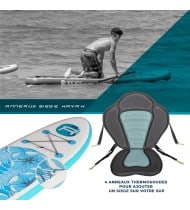 Pack Stand Up Paddle gonflable 10'6'' - ROHE FLOWER 10' 6'' 30'' 6'' (320x76x15cm) - avec accessoires