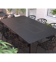 Table de jardin FRIENDLY - 8/10 personnes