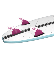 Derives Ailerons Performances Feel Surf - x3 - violet