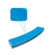 Coussin de protection des ressorts pour Trampoline 14Ft / 427 cm- Bleu Ciel - PE
