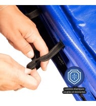 Coussin de protection des ressorts pour Trampoline 12Ft / 366 cm- Bleu Ciel - PVC