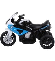 Moto Electrique BMW S1000, 25W pour Enfant, 3 Roues, Système Audio et Phares Fonctionnels