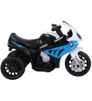 Moto Electrique BMW S1000, 25W pour Enfant, 3 Roues, Système Audio et Phares Fonctionnels