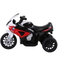 Moto Electrique BMW S1000, 25W pour Enfant, 3 Roues, Système Audio et Phares Fonctionnels