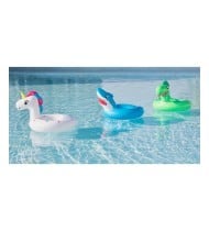 Bouée Gonflable Enfant dès 3ans et + pour Piscine & Plage, Flotteur ø49cm - Dinosaure ø49cm