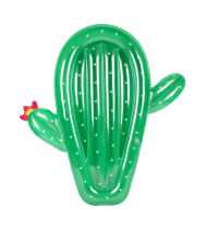 Matelas Gonflable Géant, Ultra Confort, pour Piscine & Plage - Cactus - Longueur 120 cm