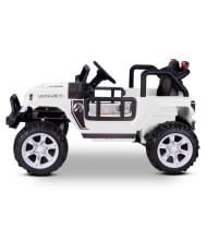 Voiture Electrique 4x4 Tout-Terrain pour Enfant 2x40W - Marche AV/AR, Phares et Système Audio