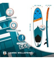 S2 10'2 PACK STAND UP PADDLE