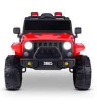 Voiture Electrique 4x4 Tout-Terrain pour Enfant 2x40W - Marche AV/AR, Phares et Système Audio