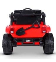 Voiture Electrique 4x4 Tout-Terrain pour Enfant 2x40W - Marche AV/AR, Phares et Système Audio