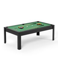 Billard américain convertible 206 x 116 x 80 cm - Harmony Noir