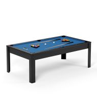 Billard américain convertible 206 x 116 x 80 cm - Harmony Noir