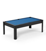 Billard américain convertible 226 x 126 x 80 cm - Ambiance Noir