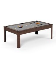 Billard américain convertible 206 x 116 x 80 cm - Harmony Chêne