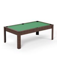 Billard américain convertible 226 x 126 x 80 cm - Ambiance Chêne