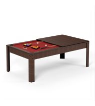 Billard américain convertible 226 x 126 x 80 cm - Ambiance Chêne